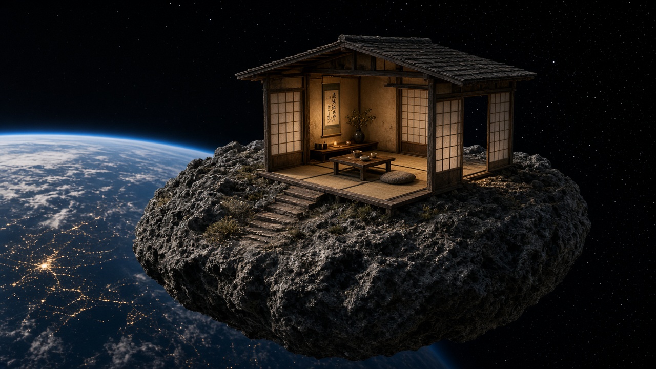 小惑星の茶室