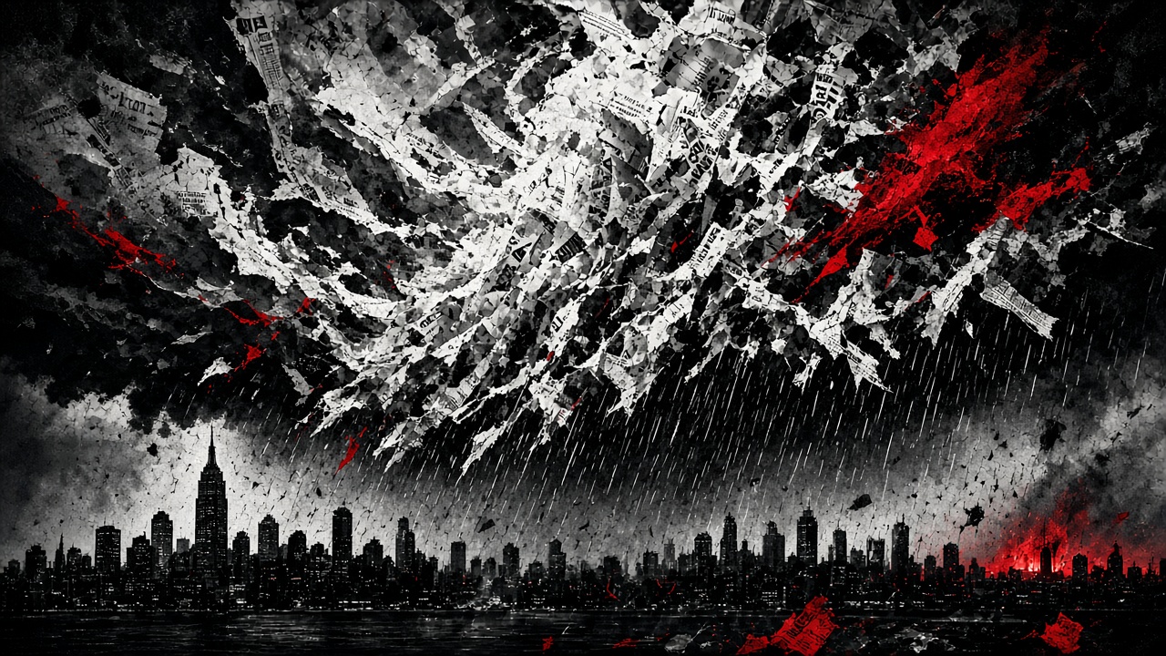 紙の雷雨