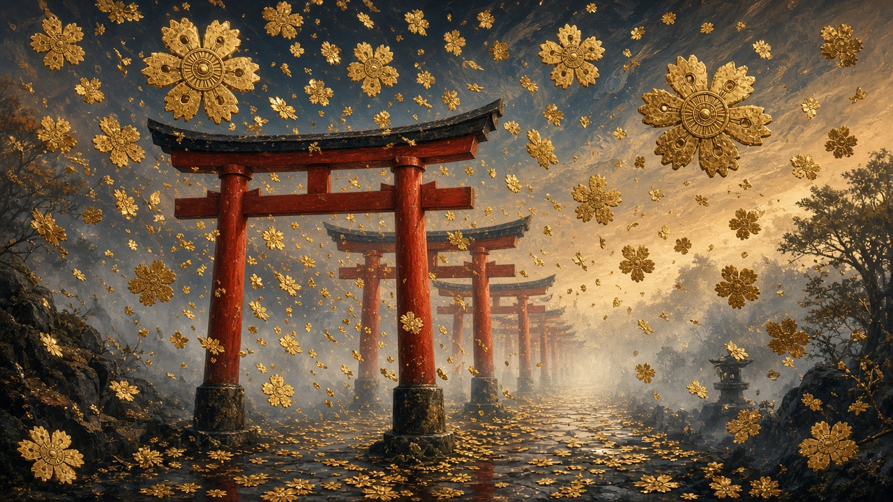 歯車桜