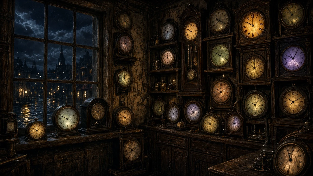 時計店の夜