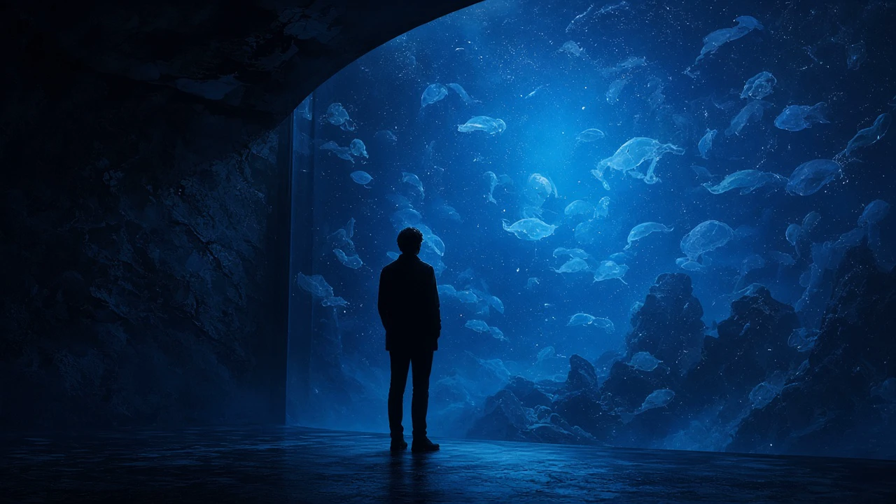 水族館の影