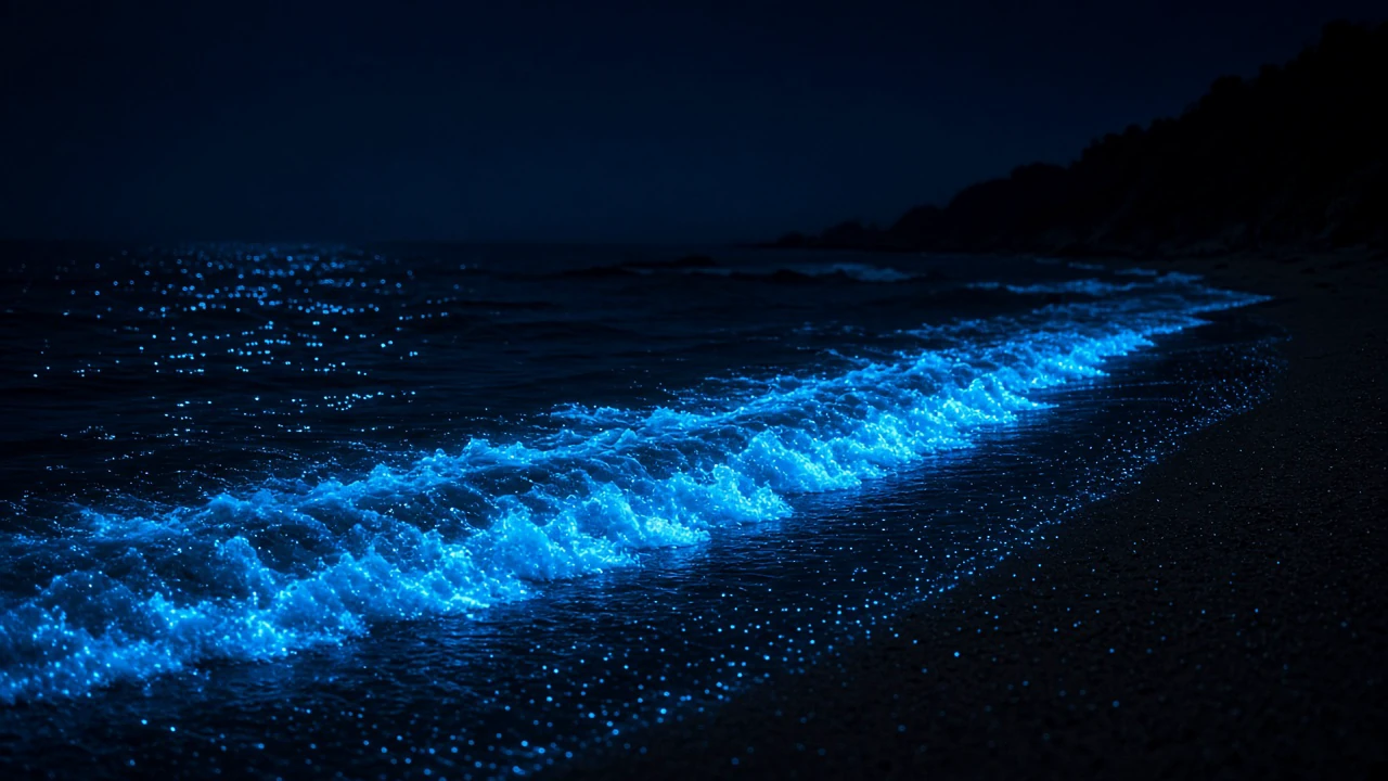 星の砂の海辺
